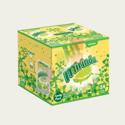 MIRINDA CITRUS CAN - 24*325ML
